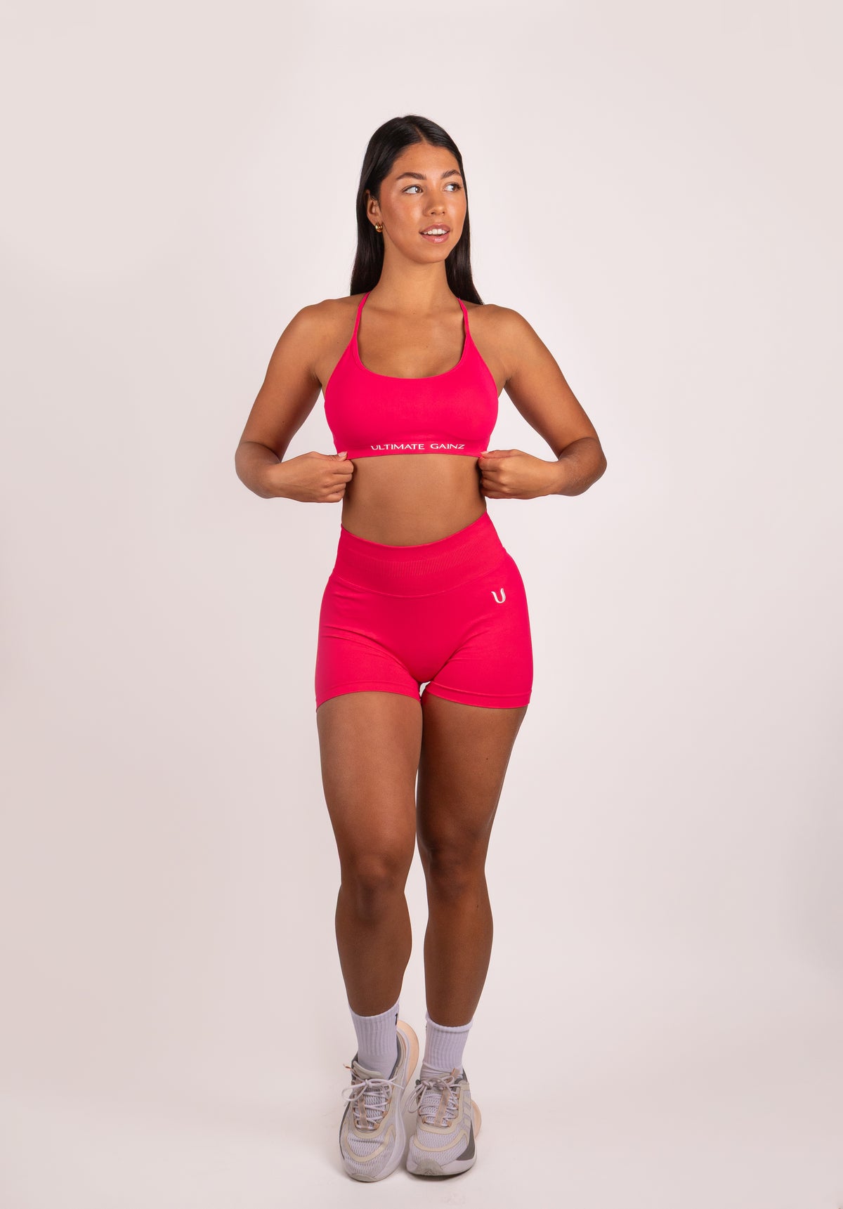Joy | Sculpt Short Met Scrunch – Roze Rood - afbeelding 6