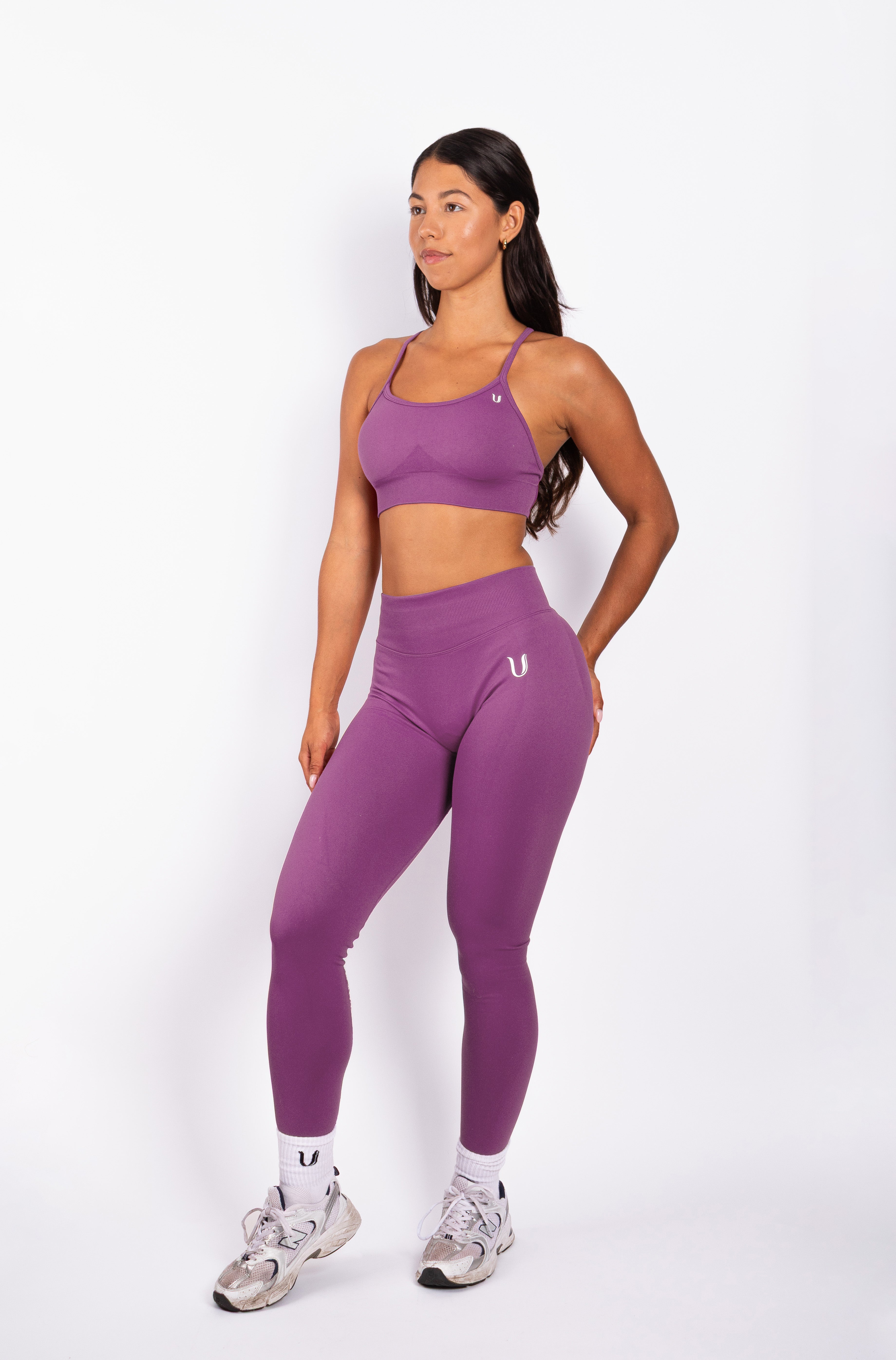 Beau | Cross Bra - Purple