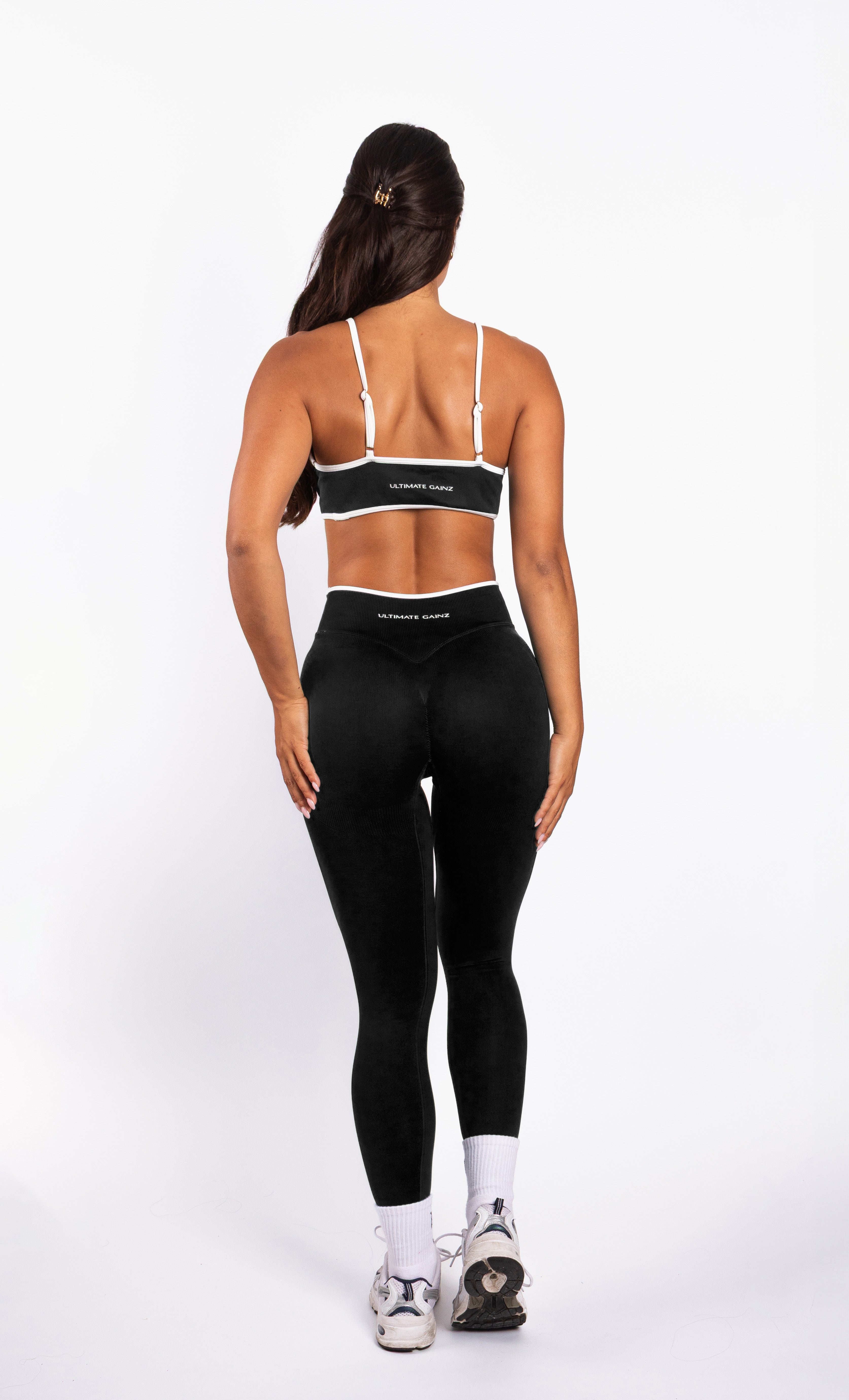 Ivy | Leggings moldeadores sin costuras – Negro