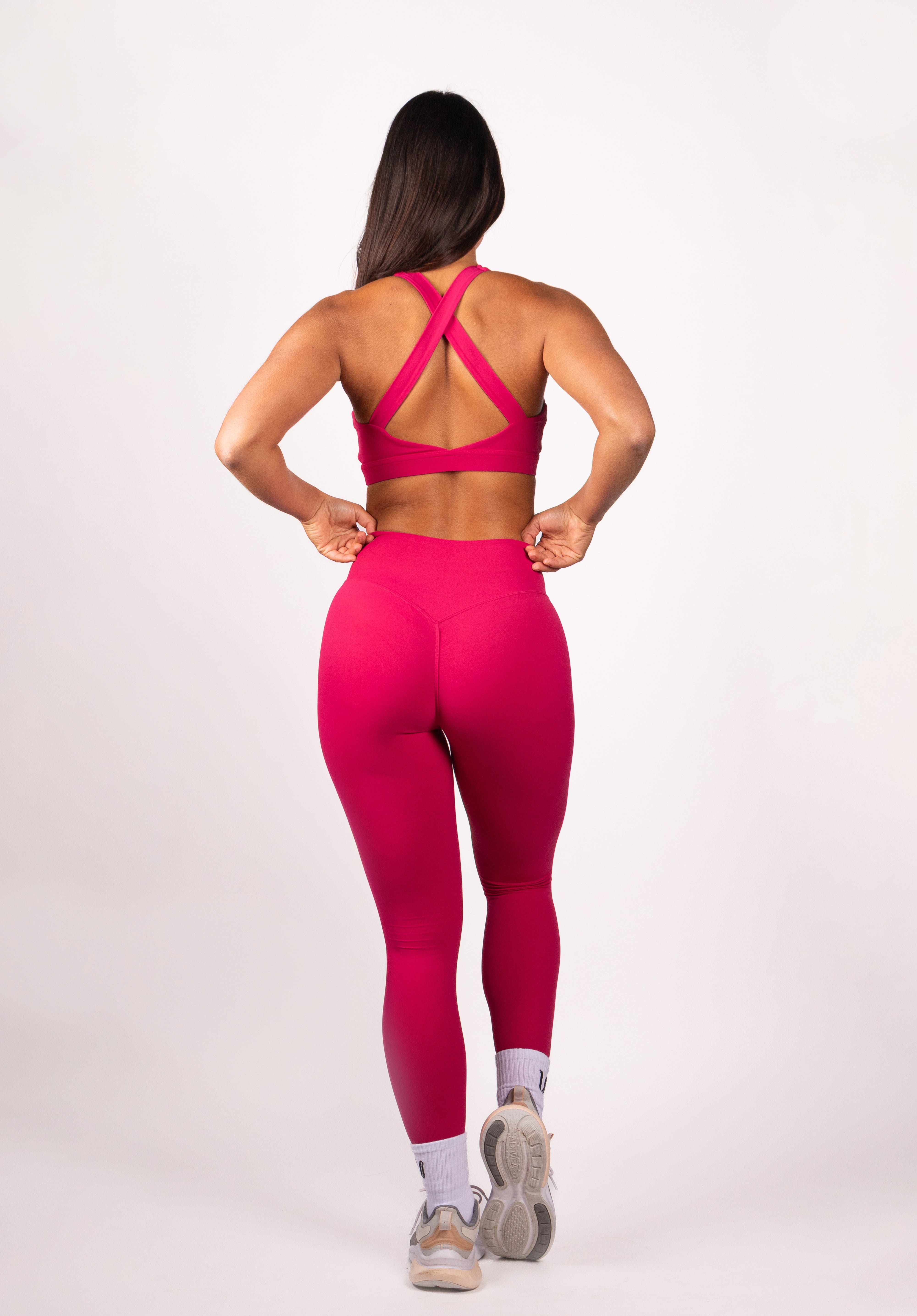 Hailey Legging | The Evolution — Roze Rood - afbeelding 4