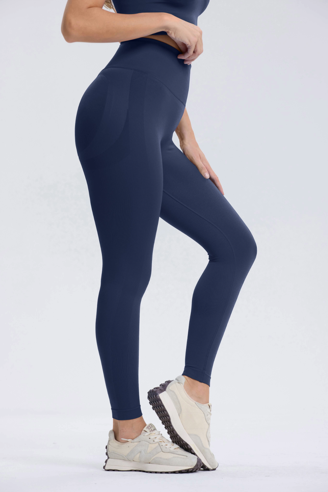 Leonie | Legging Scrunch - Azul Oscuro
