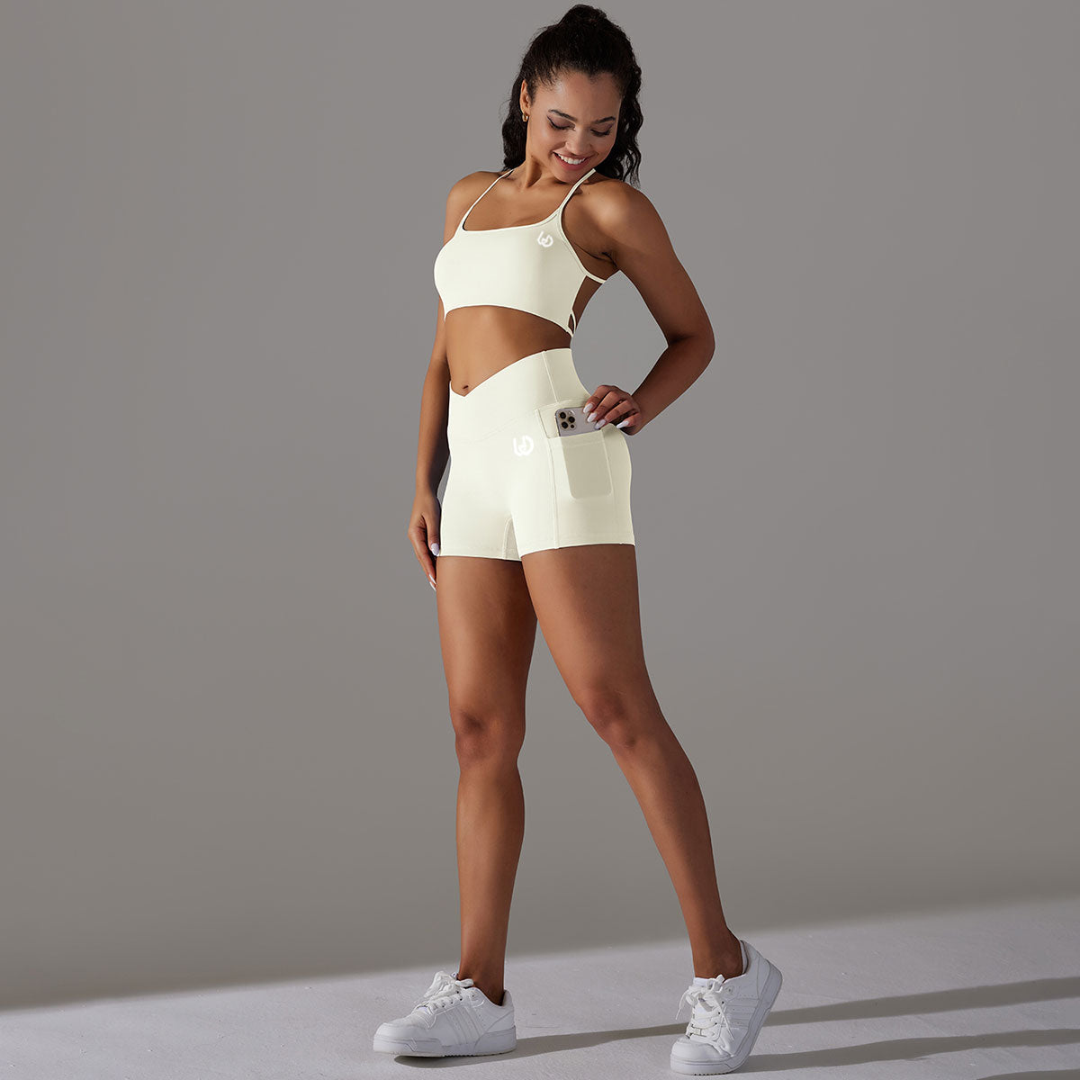 Mila | Short Set - Wit