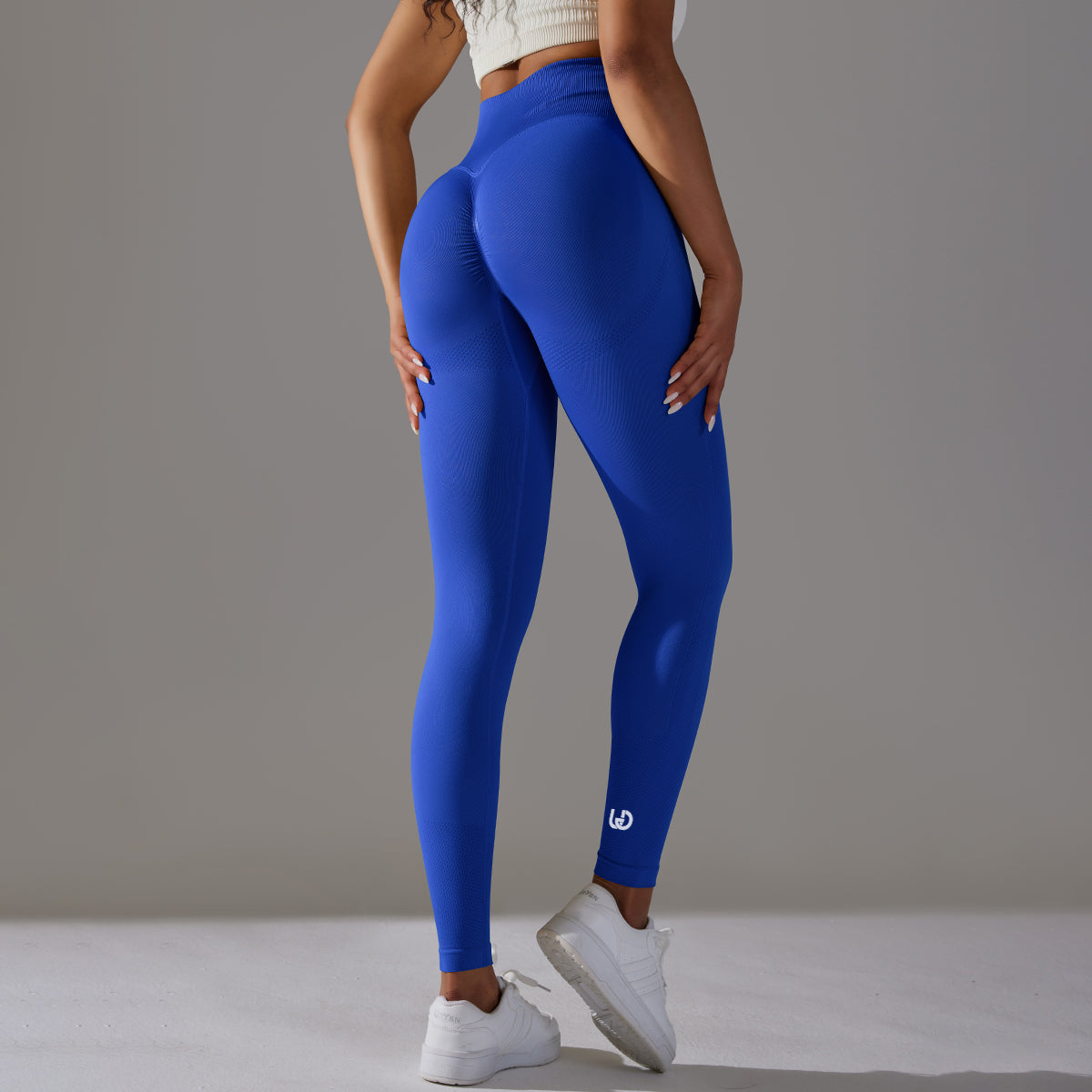 Céline | Leggings Ajustados con cintura alta - Azul