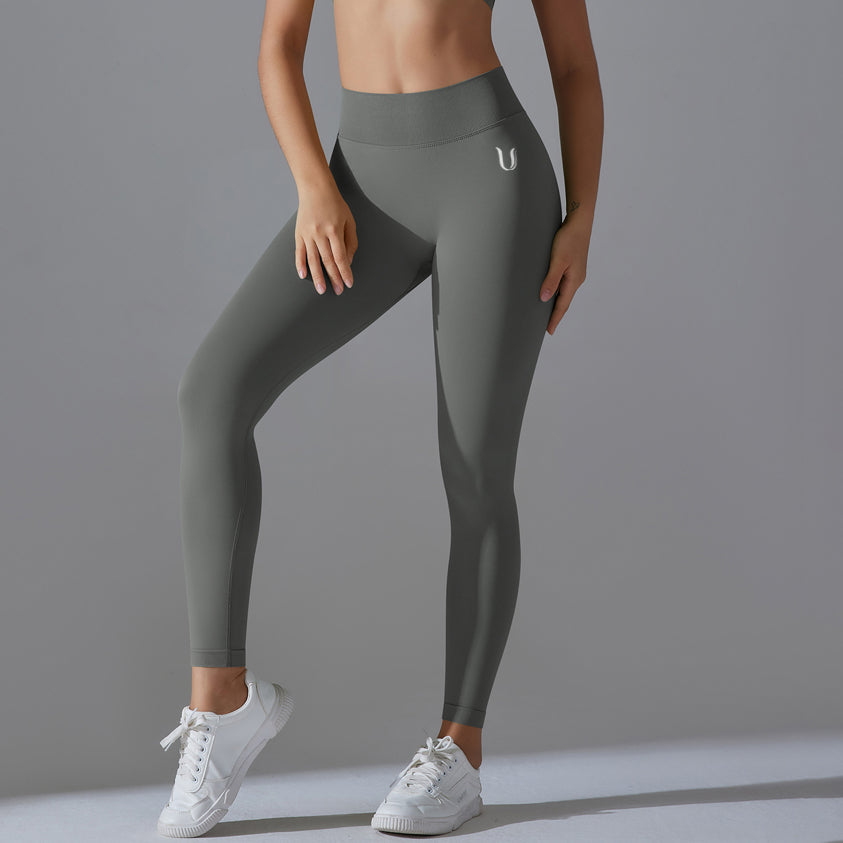 Mila V2 | Scrunch Sport Leggings - Grau