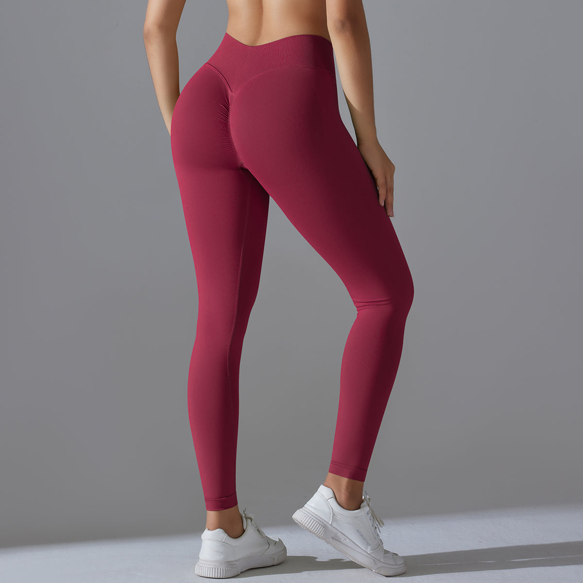 Mila V2 | Scrunch Sport Legging - ﻿﻿﻿Rojo﻿﻿﻿