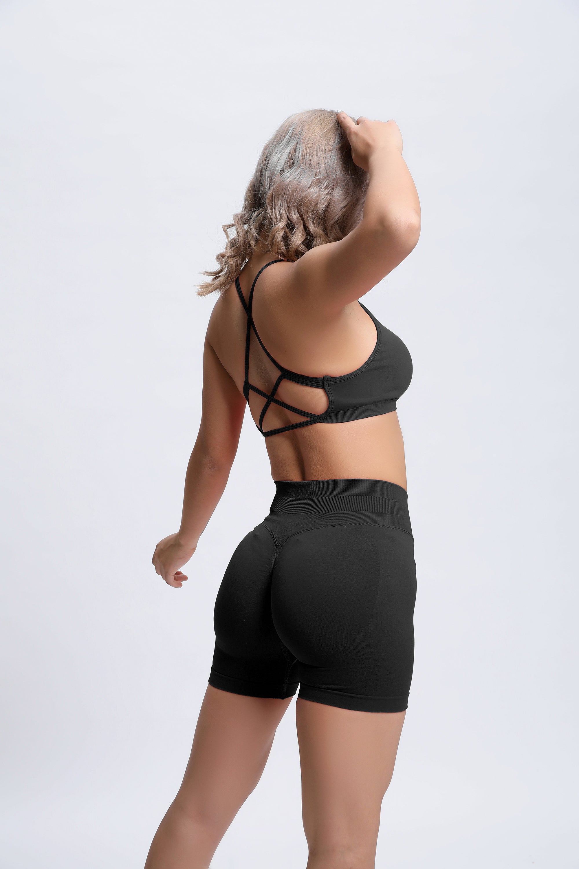 Joy | Crossback Sports Bra – Army Green