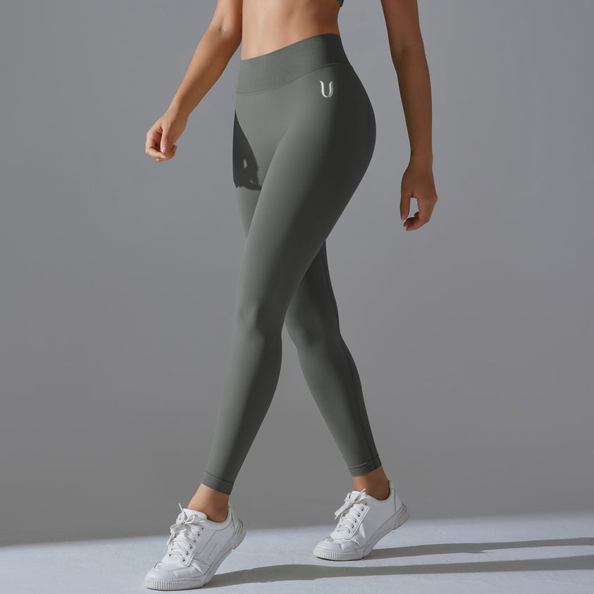 Mila V2 | Scrunch Sport Leggings - Grau