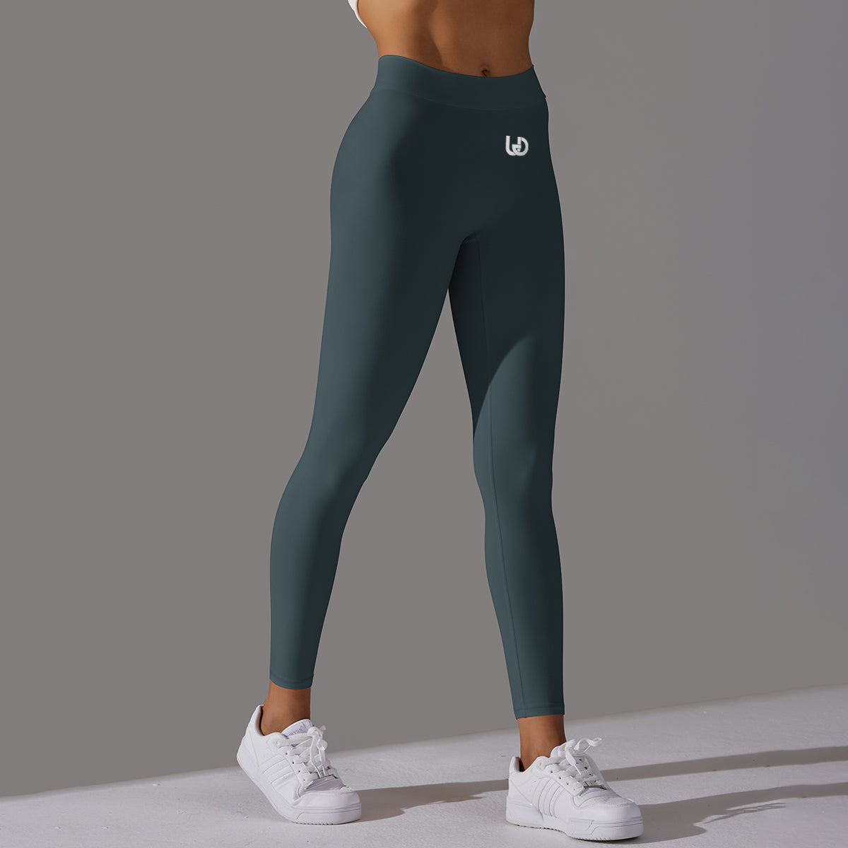 Emma | Legging Extra Scrunch - Bosgroen