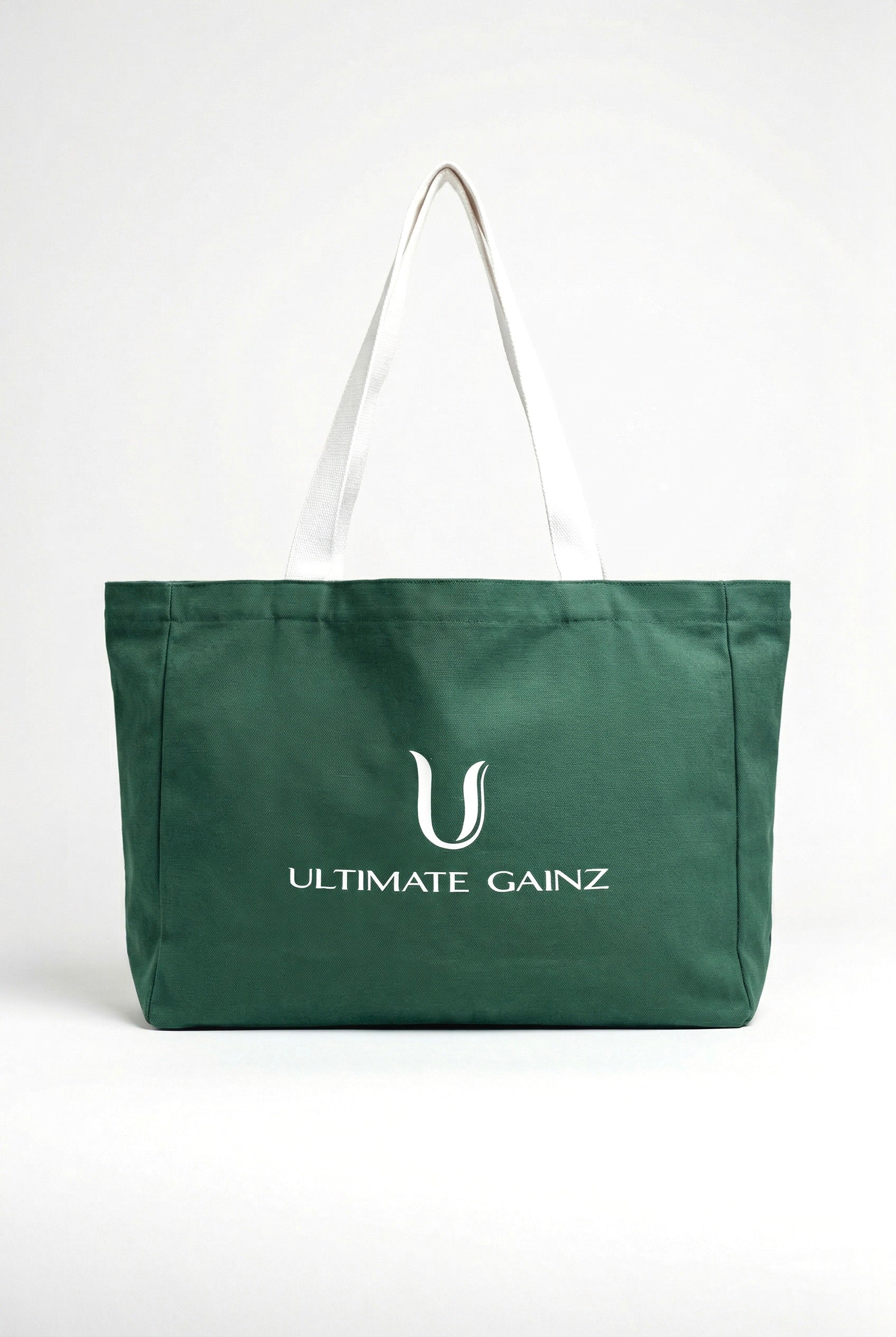 Ultimate Gainz Signature Tote Bag – Forest Green