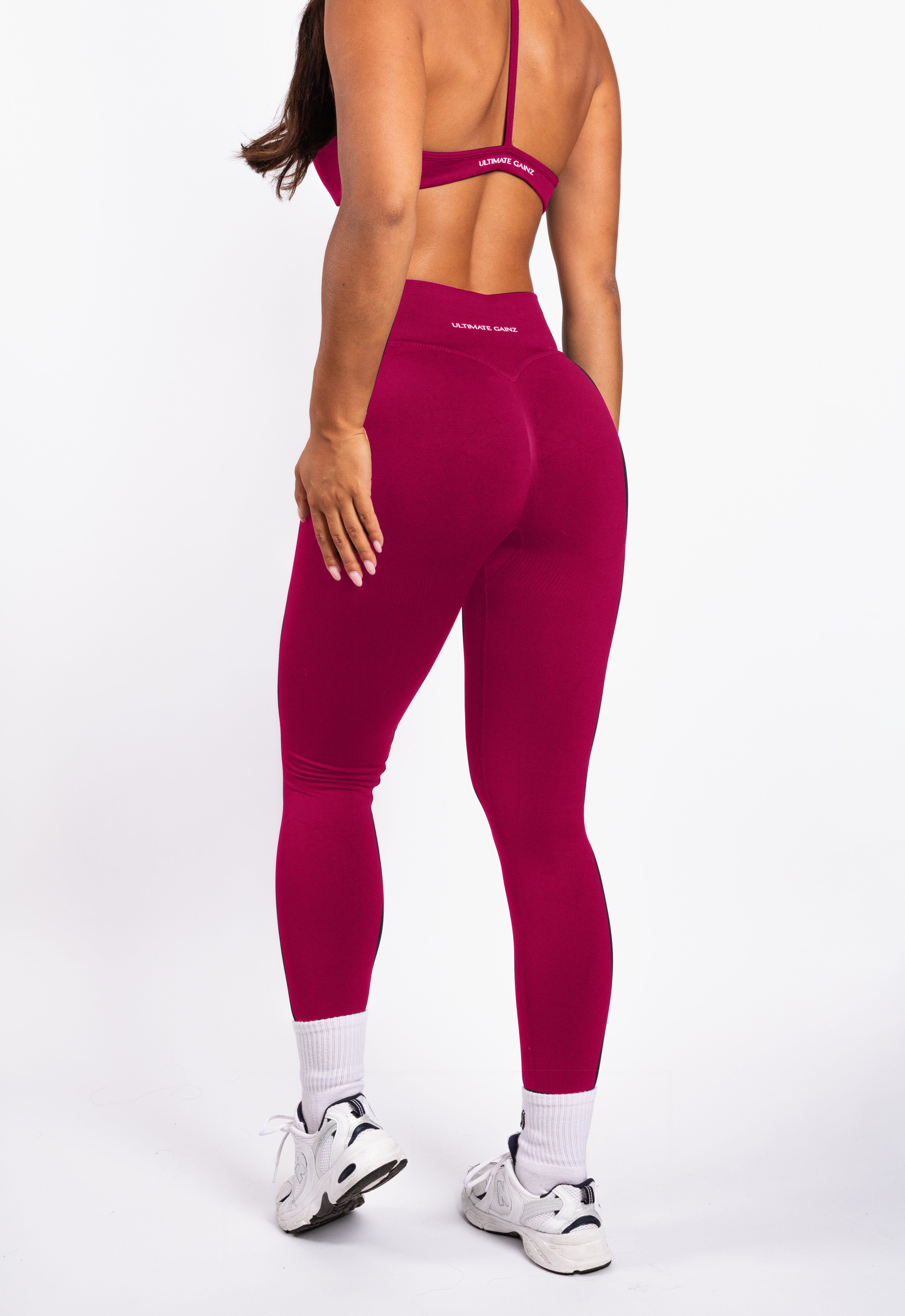 Nova | Seamless Shape Legging – Framboos