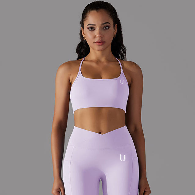 Mila | Legging-Top Set - Roze