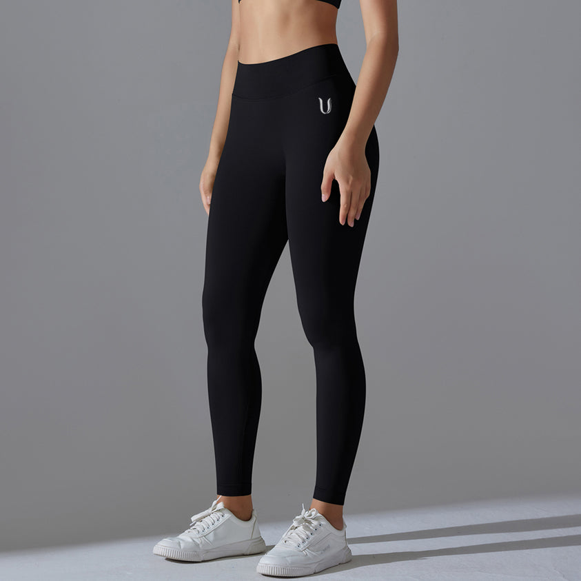 Mila V2 | Scrunch Sport Leggings - Schwarz