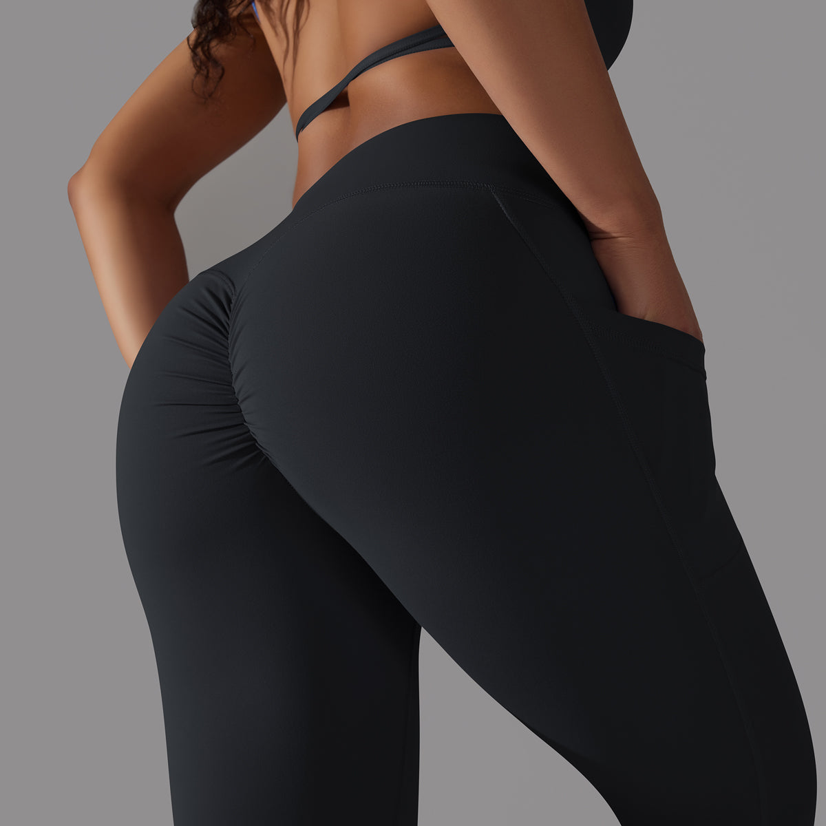 Mila | Legging-Top Set - Zwart