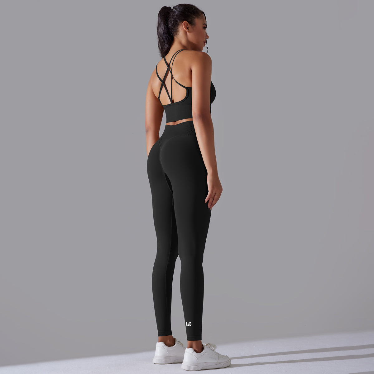 Daisy | Legging Top Set - Schwarz