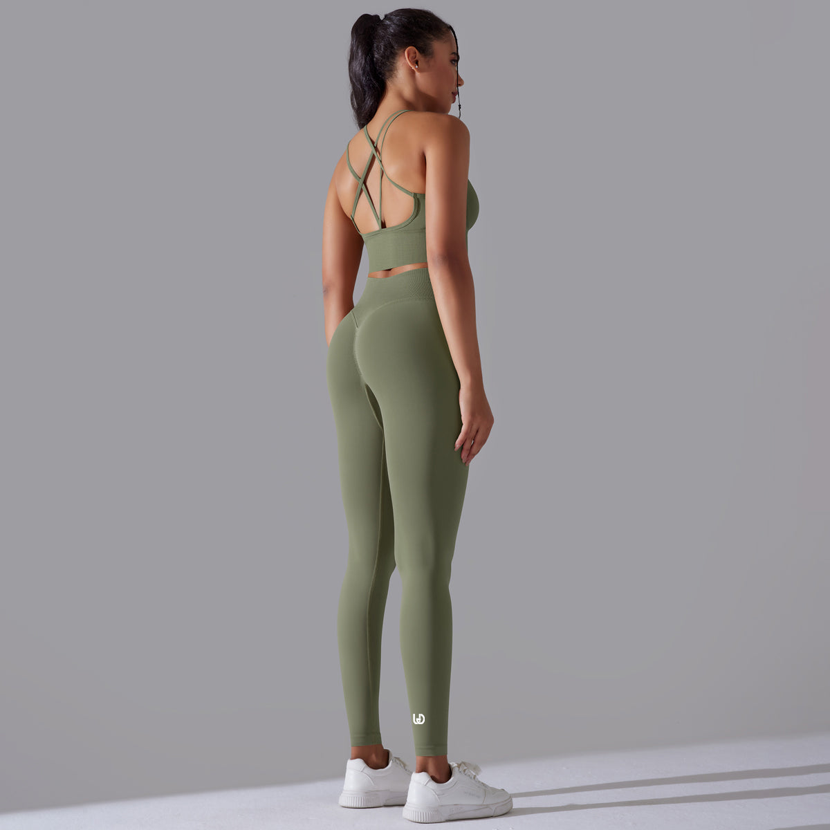 Daisy | Leggings - GrünGrau