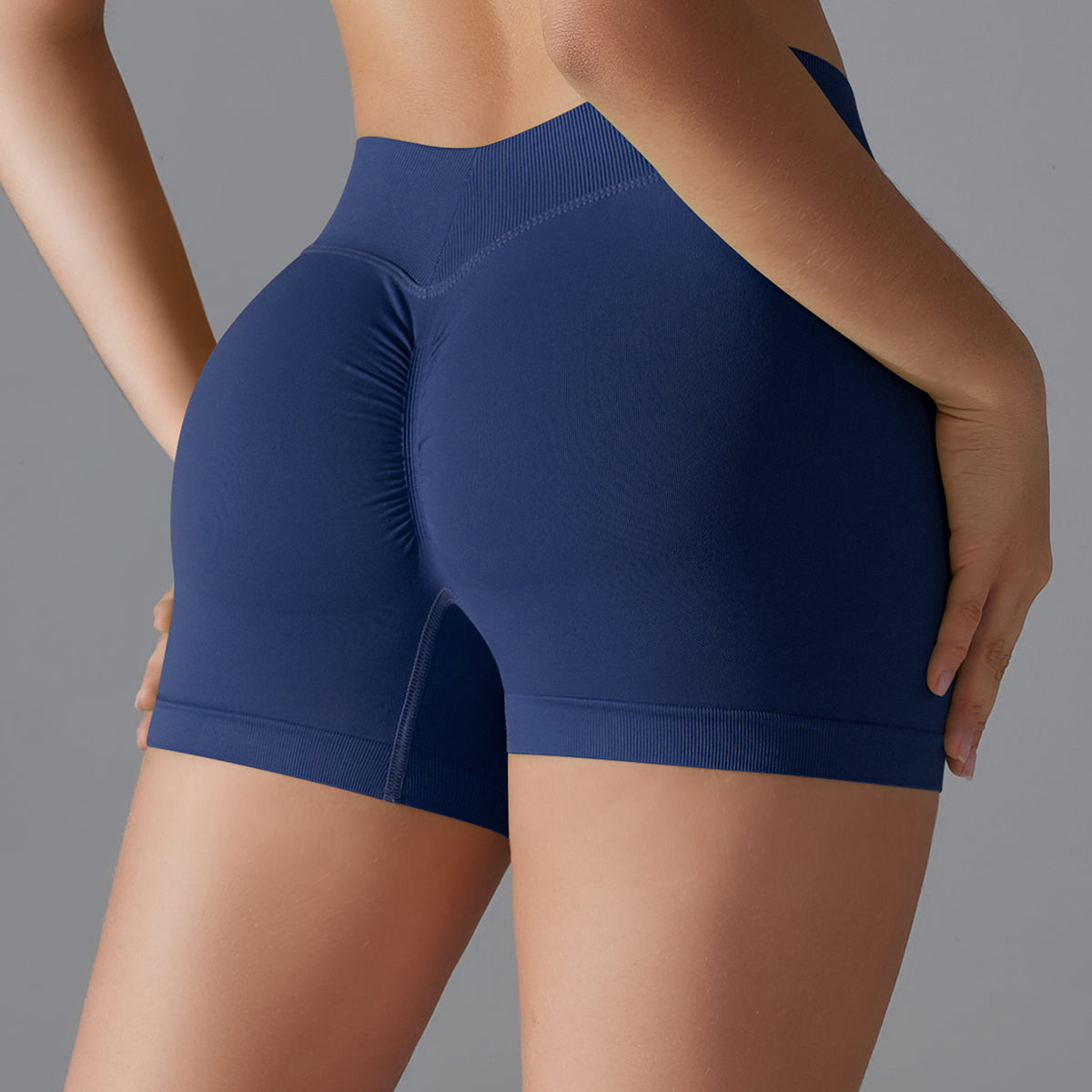 Mila V2 | Scrunch Sport Short - ﻿Blau