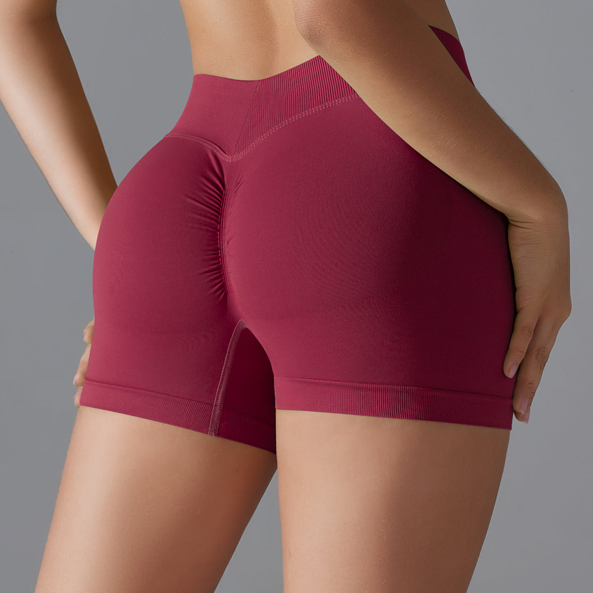 Mila V2 | Scrunch Sport Shorts - ﻿Rot