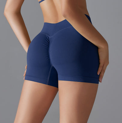 Mila V2 | Scrunch Sport Short - ﻿Azul marino