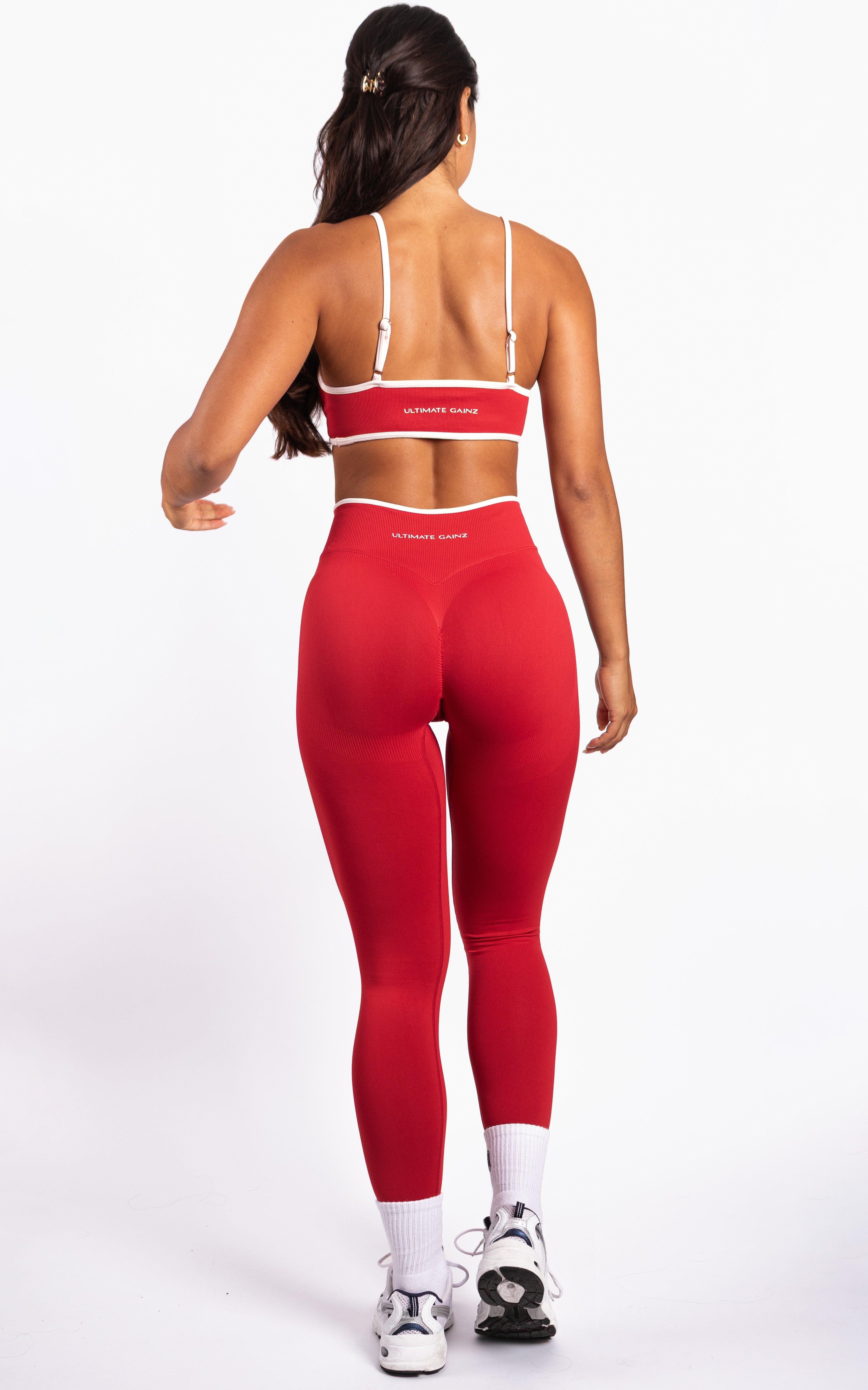 Ivy | Legging Shape Sin Costuras – Rojo