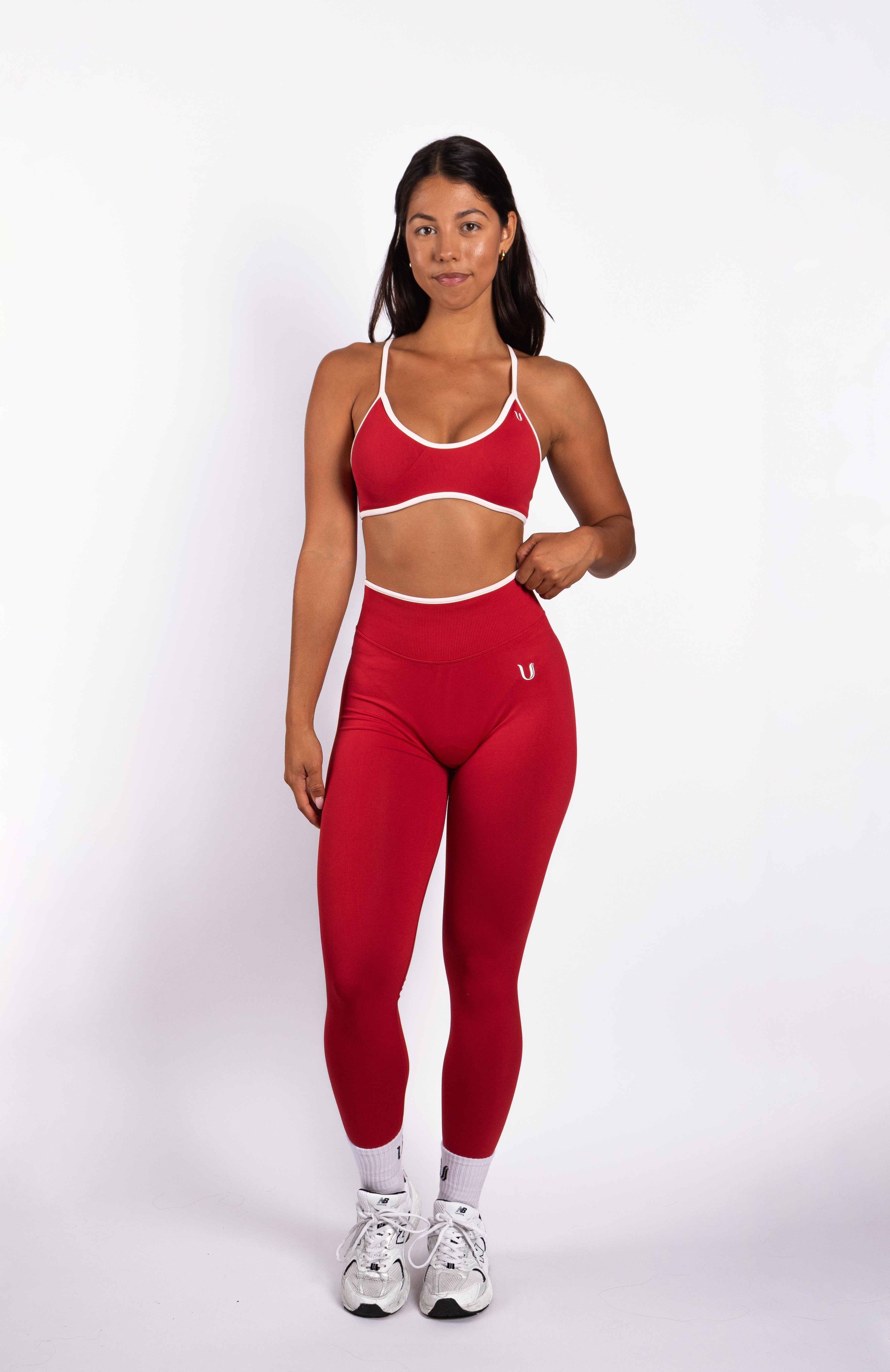 Ivy | Legging Shape Sin Costuras – Rojo