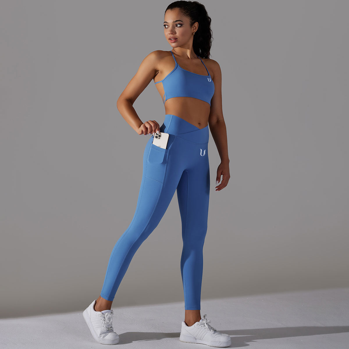 Mila | Legging - Blauw