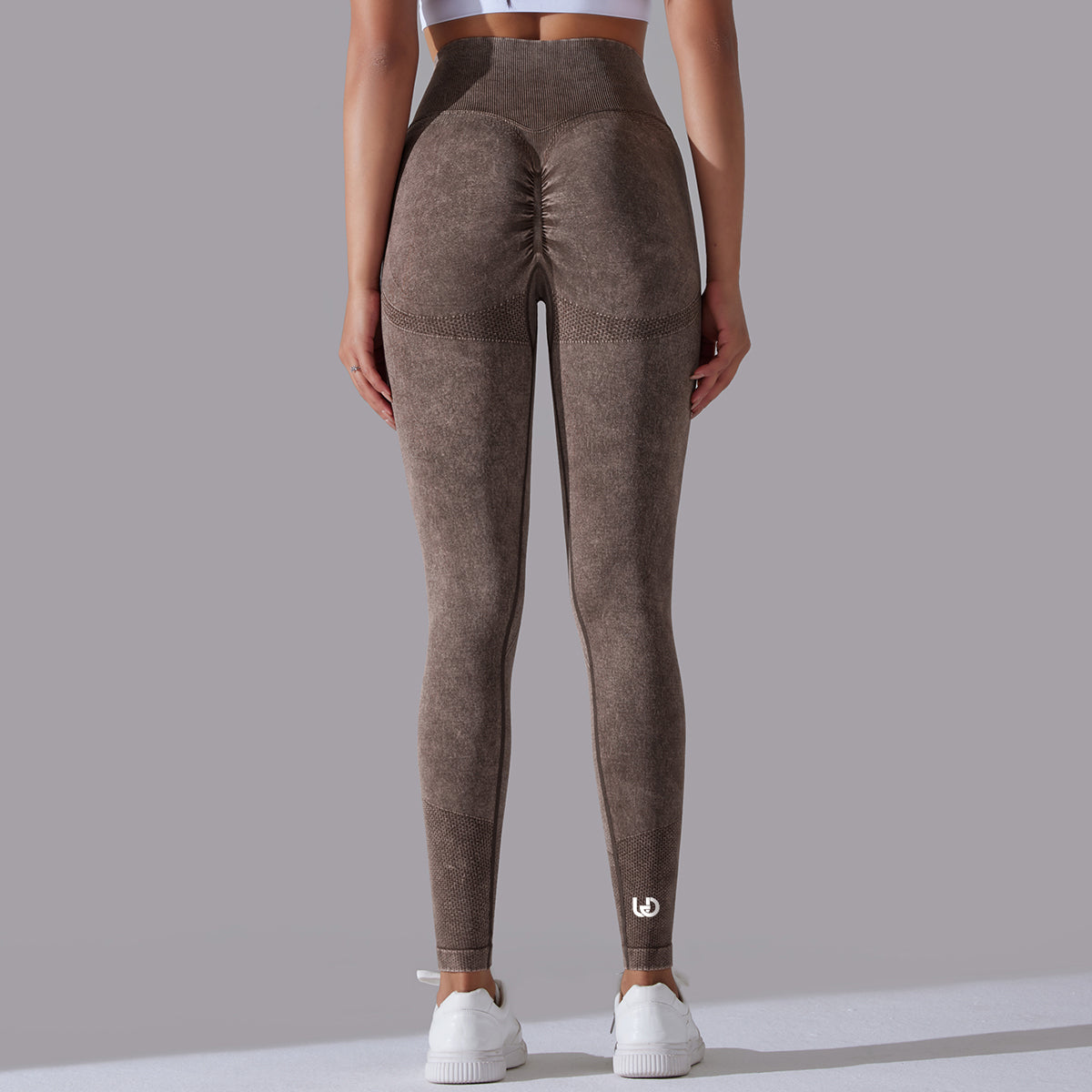 Jane | Patrones Legging Scrunch - Marrón