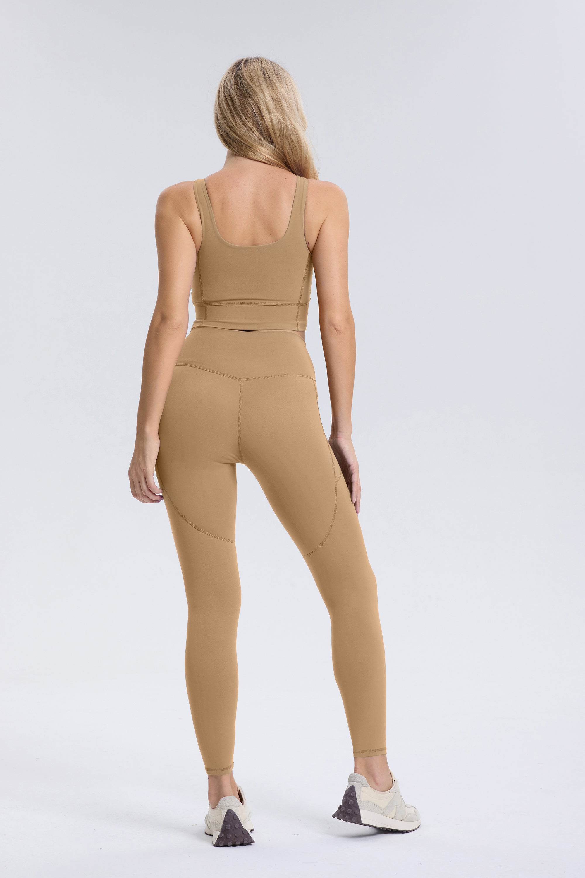 Palmer | Legging With Pockets - Brown