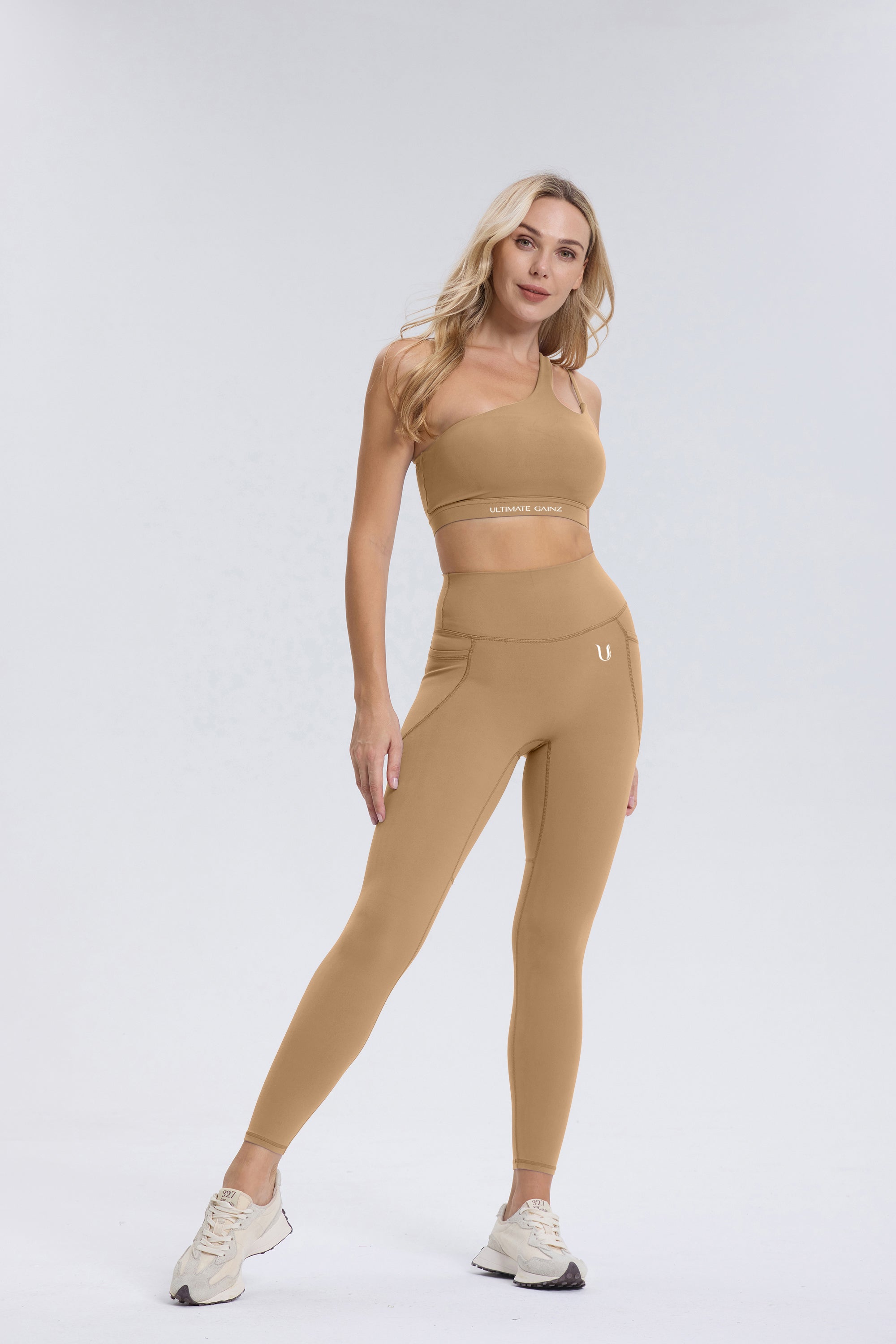 Palmer | Legging With Pockets - Brown