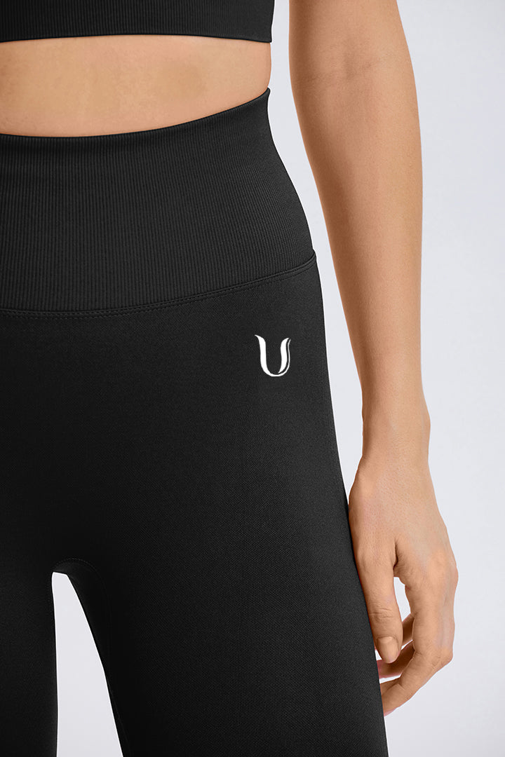 Maeve | Legging Scrunch de Cintura Alta - Negro