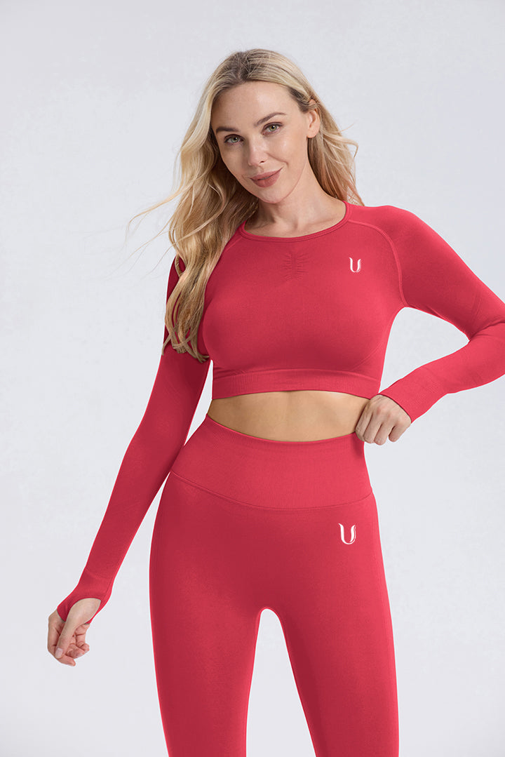 Maeve | Lange Mouwen Top – Rood