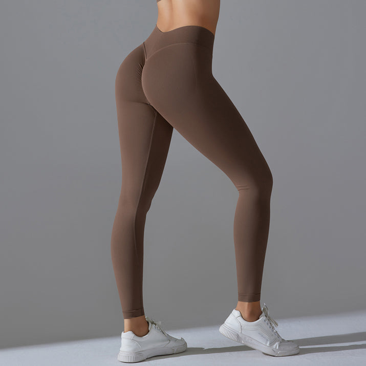 Mila V2 | Scrunch Sport Legging - Bruin