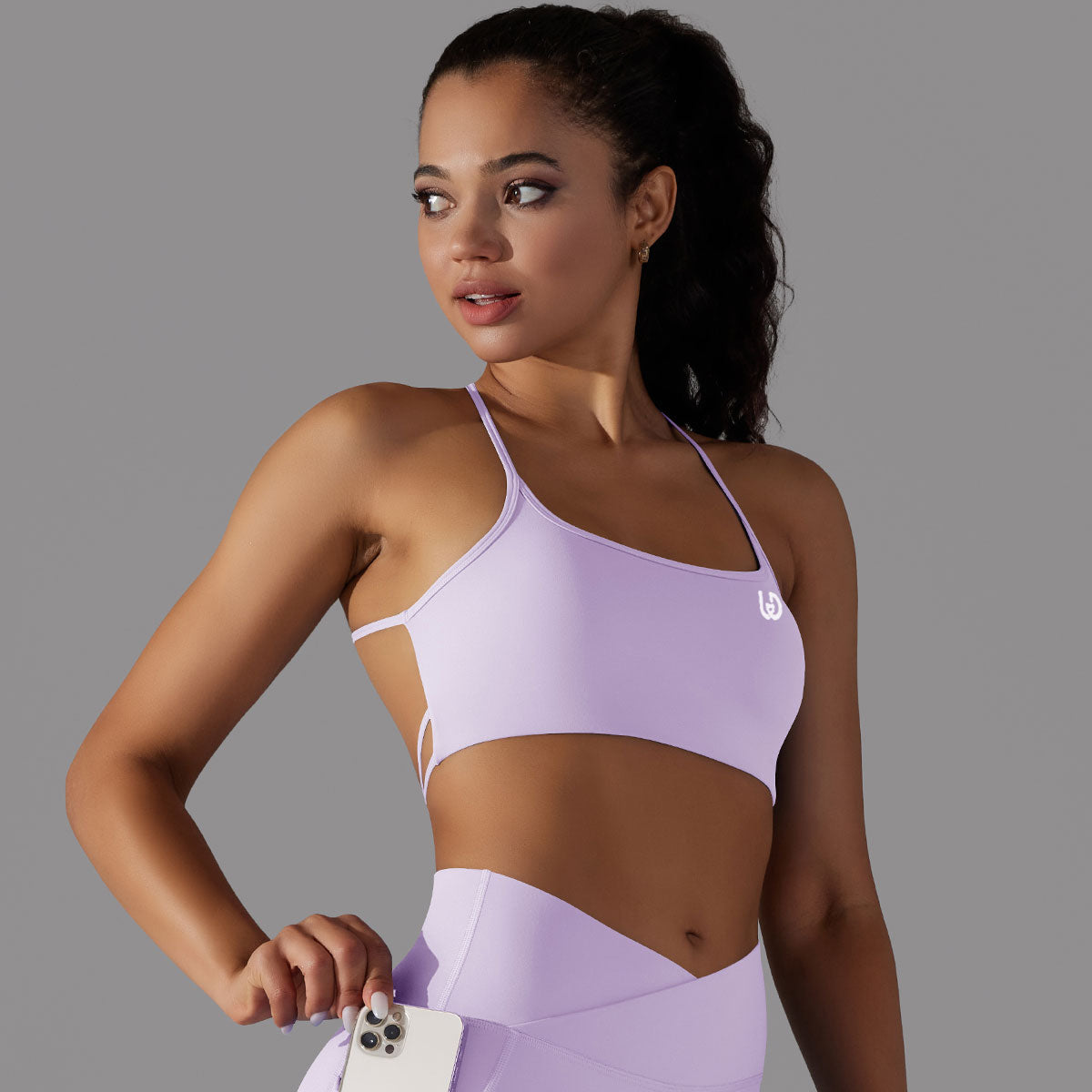 Mila | Strap Sport Bra Roze - Ultimate Gainz