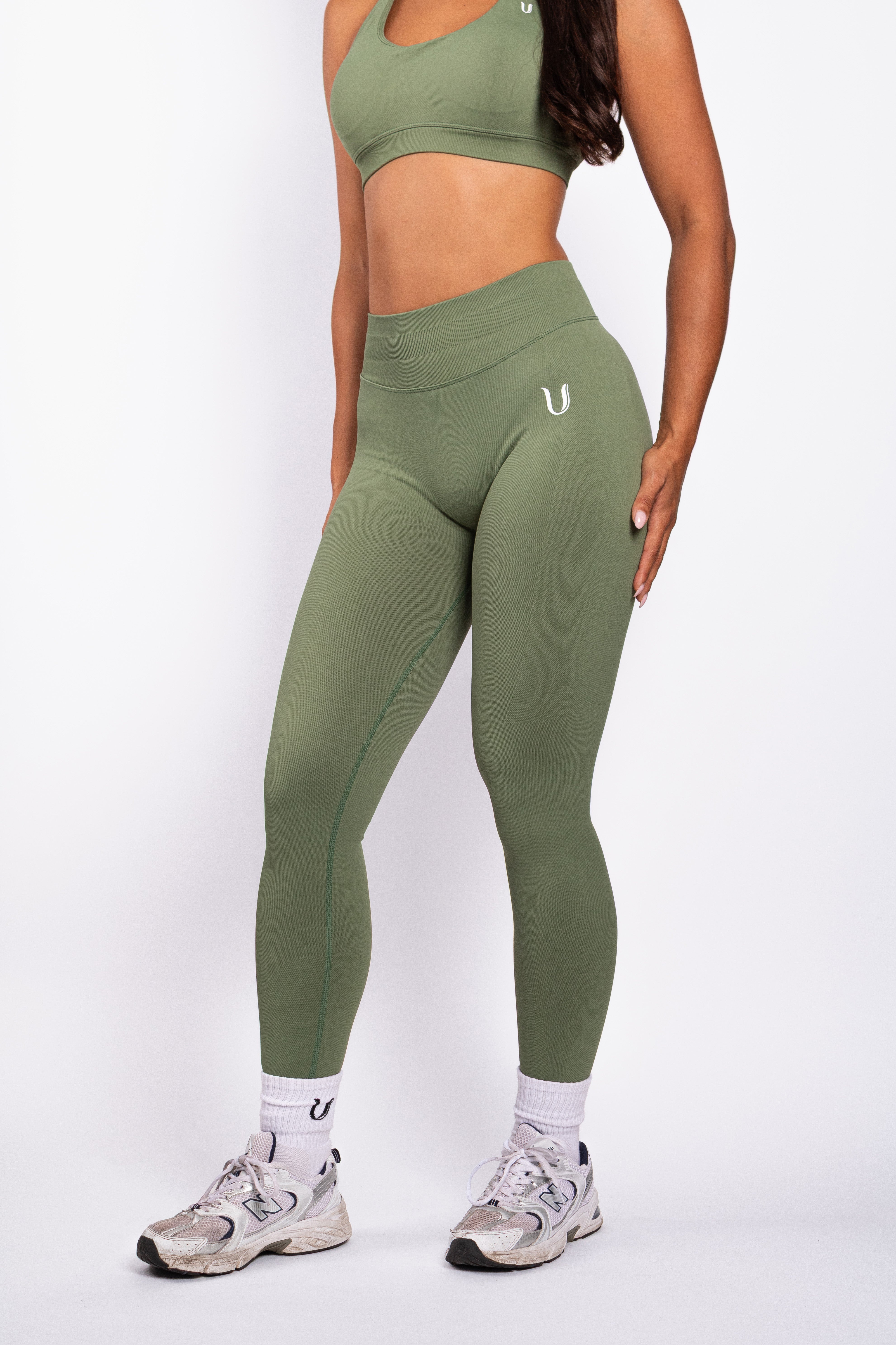 Beau | Hochleistungs-Leggings - Grün
