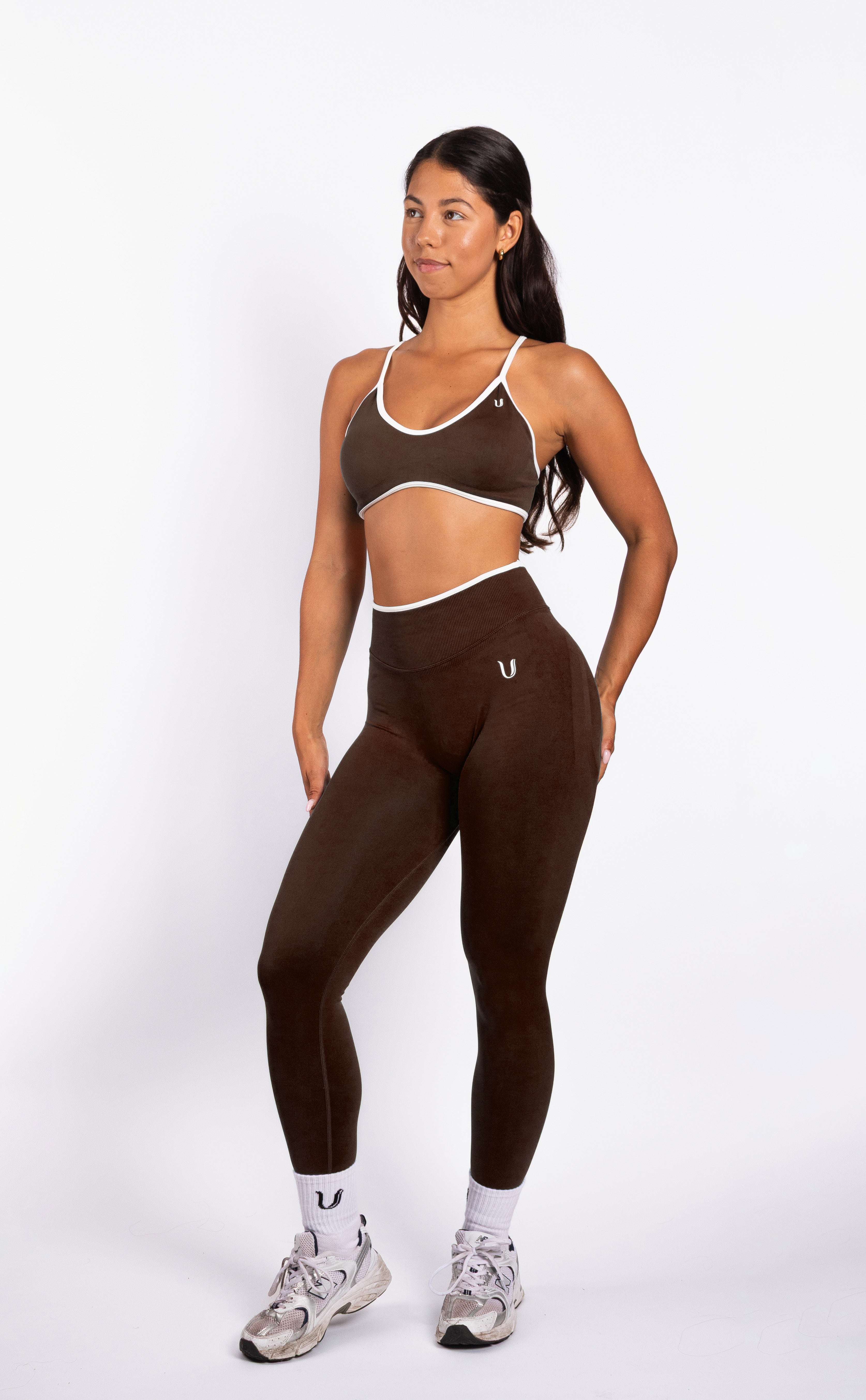 Ivy | Seamless Top de Tirantes – Marrón