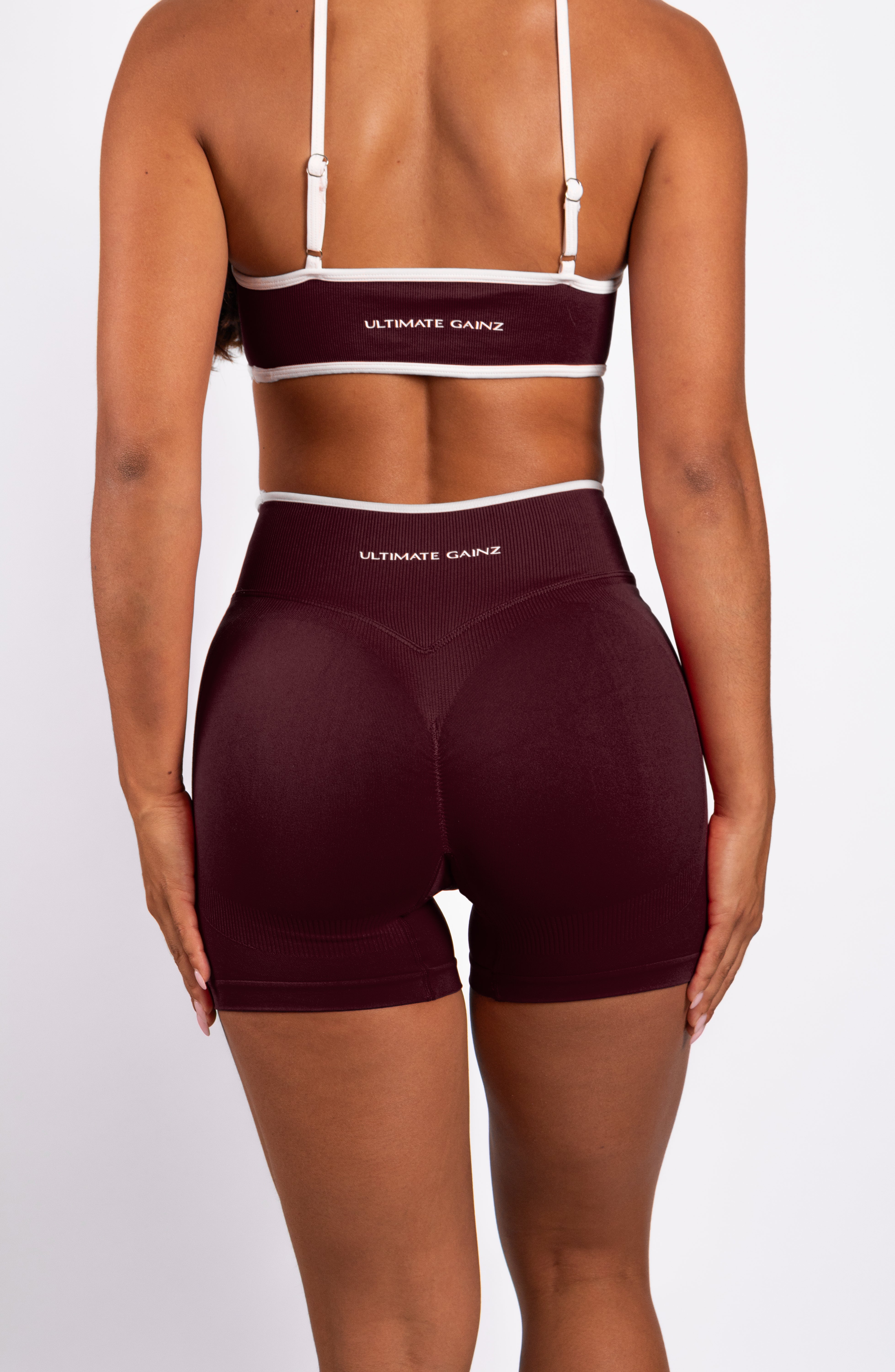 Ivy | Seamless Bra – Bordeaux