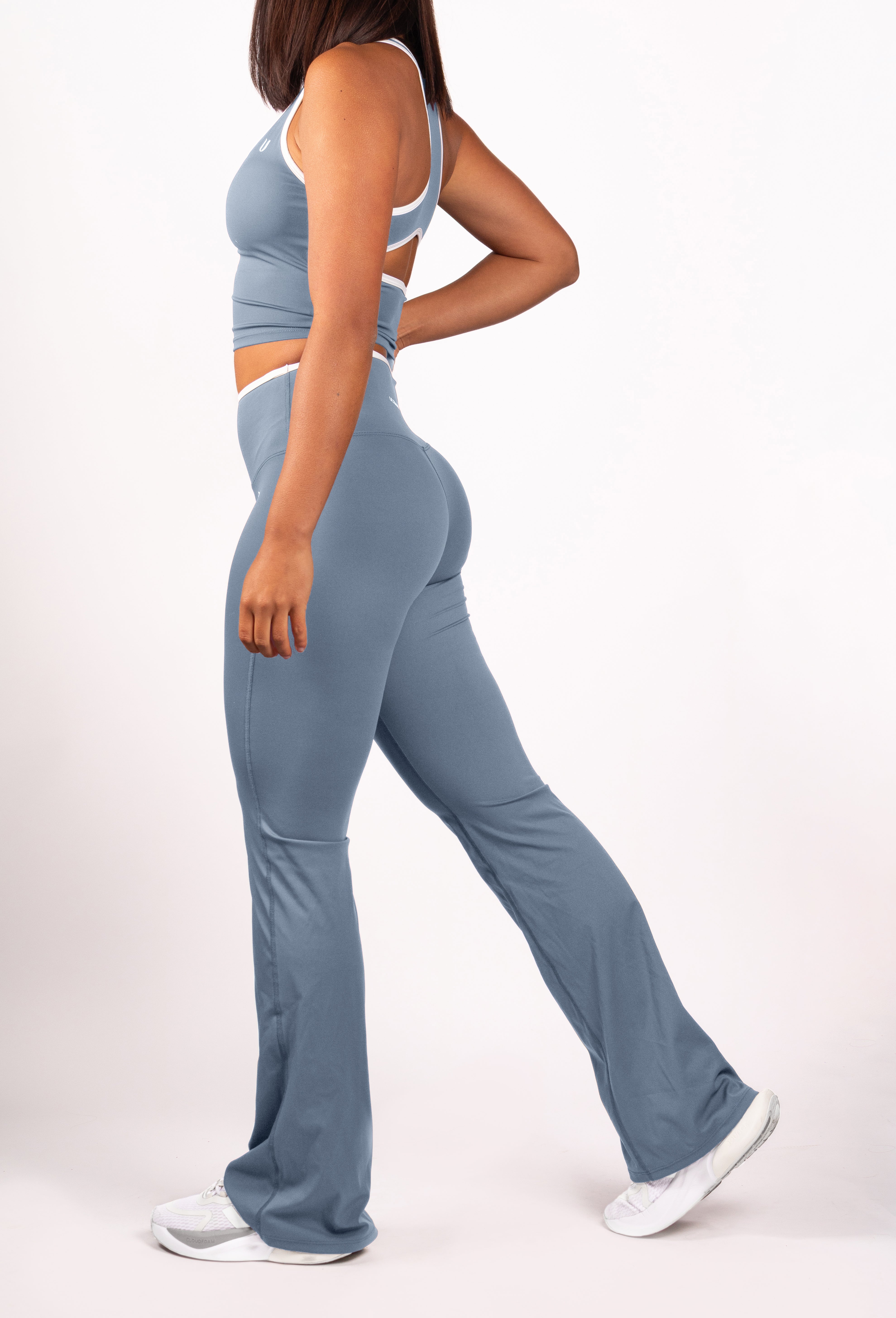 Ivy | Flare Legging – Azul Claro