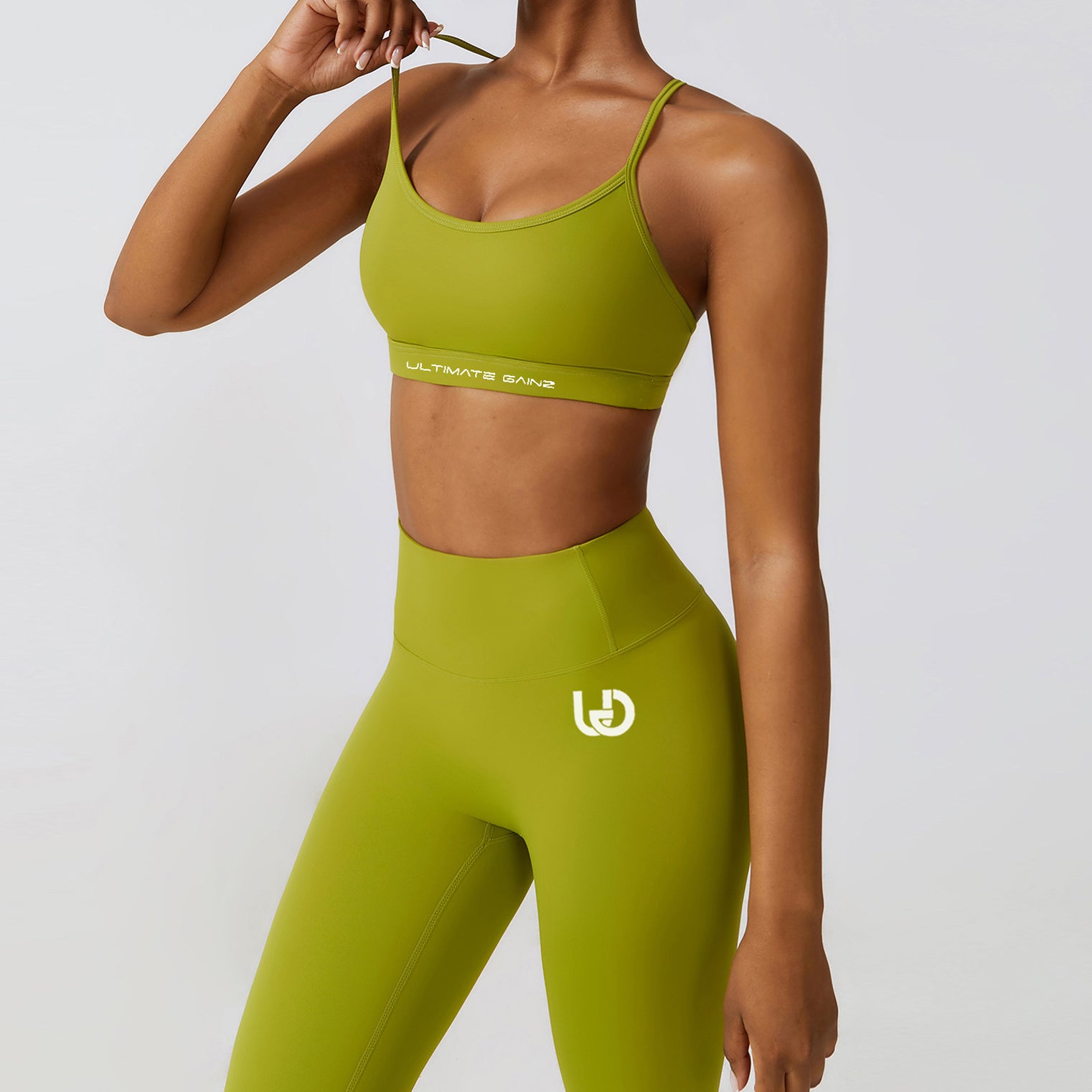 Hailey Set | Seamless Top Legging - Matcha