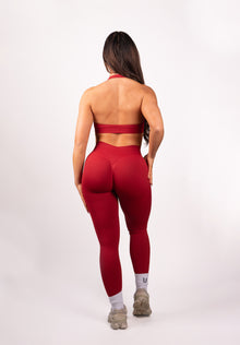 Beau | Halter Support Bra – Rot