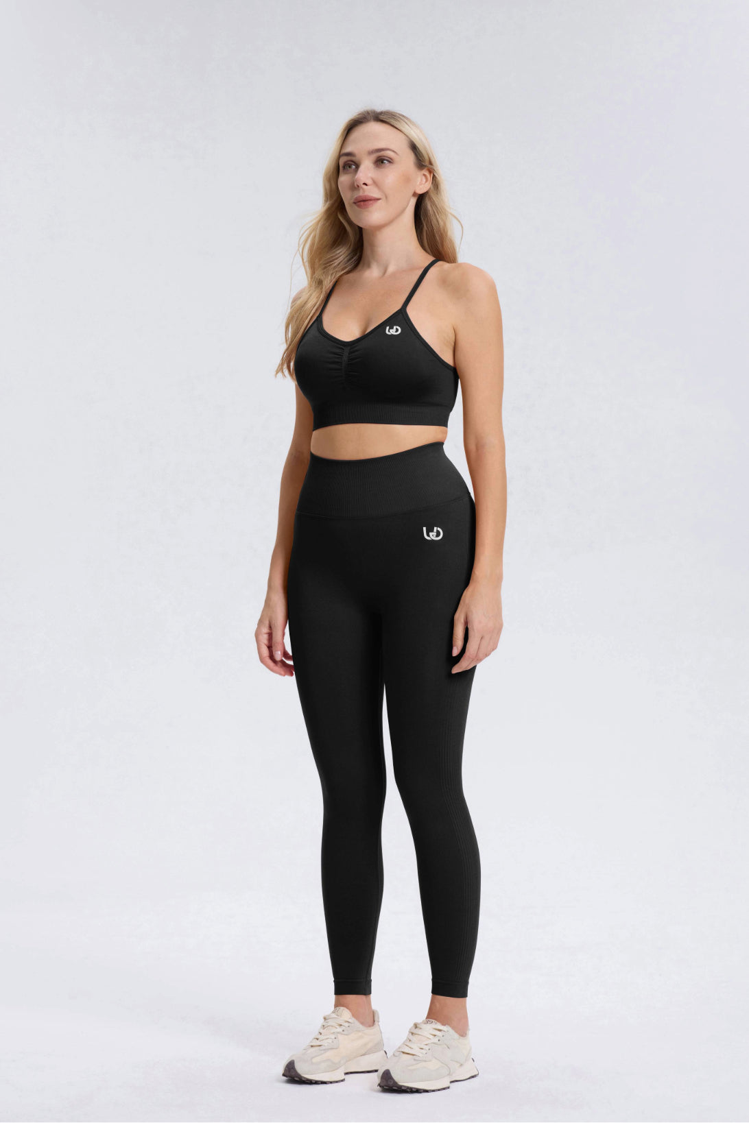 Maeve | Legging Scrunch de Cintura Alta - Negro