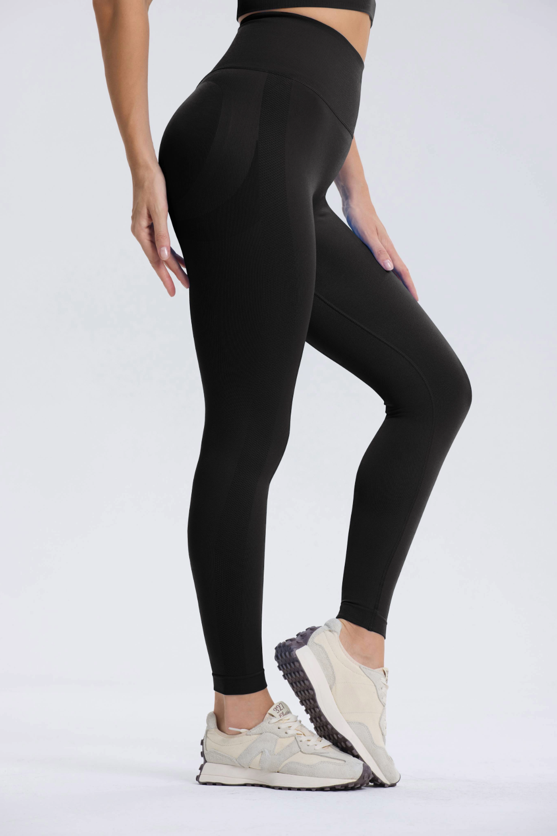 Leonie | Premium Scrunch Legging - Zwart