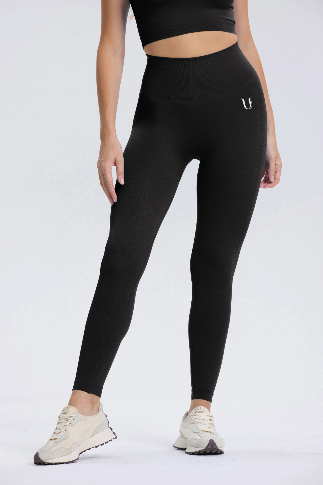 Leonie | Premium Scrunch Legging - Zwart