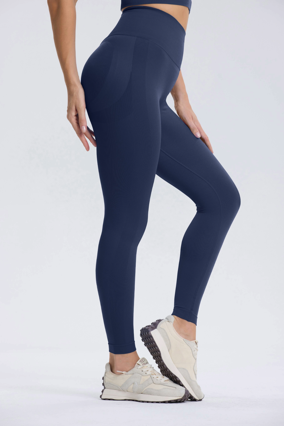 Leonie | Premium Scrunch Legging - Blauwgroen