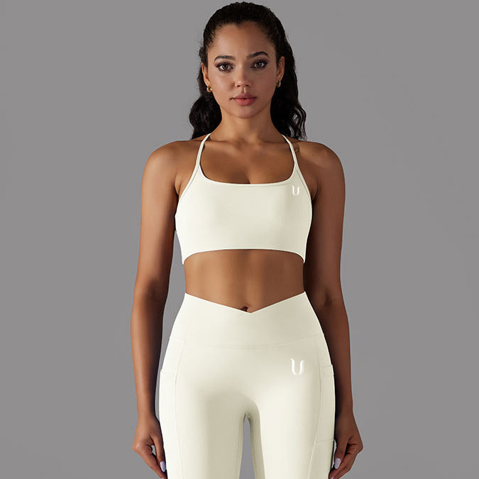 Mila | Legging-Top Set - Wit